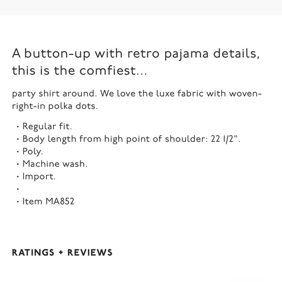 Madewell Jacquard Dot Pajama Long Sleeve Button Down Blouse in Green Size XL - Picture 8 of 8